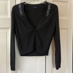 GAP Cropped Cardigan, Woman Size Medium